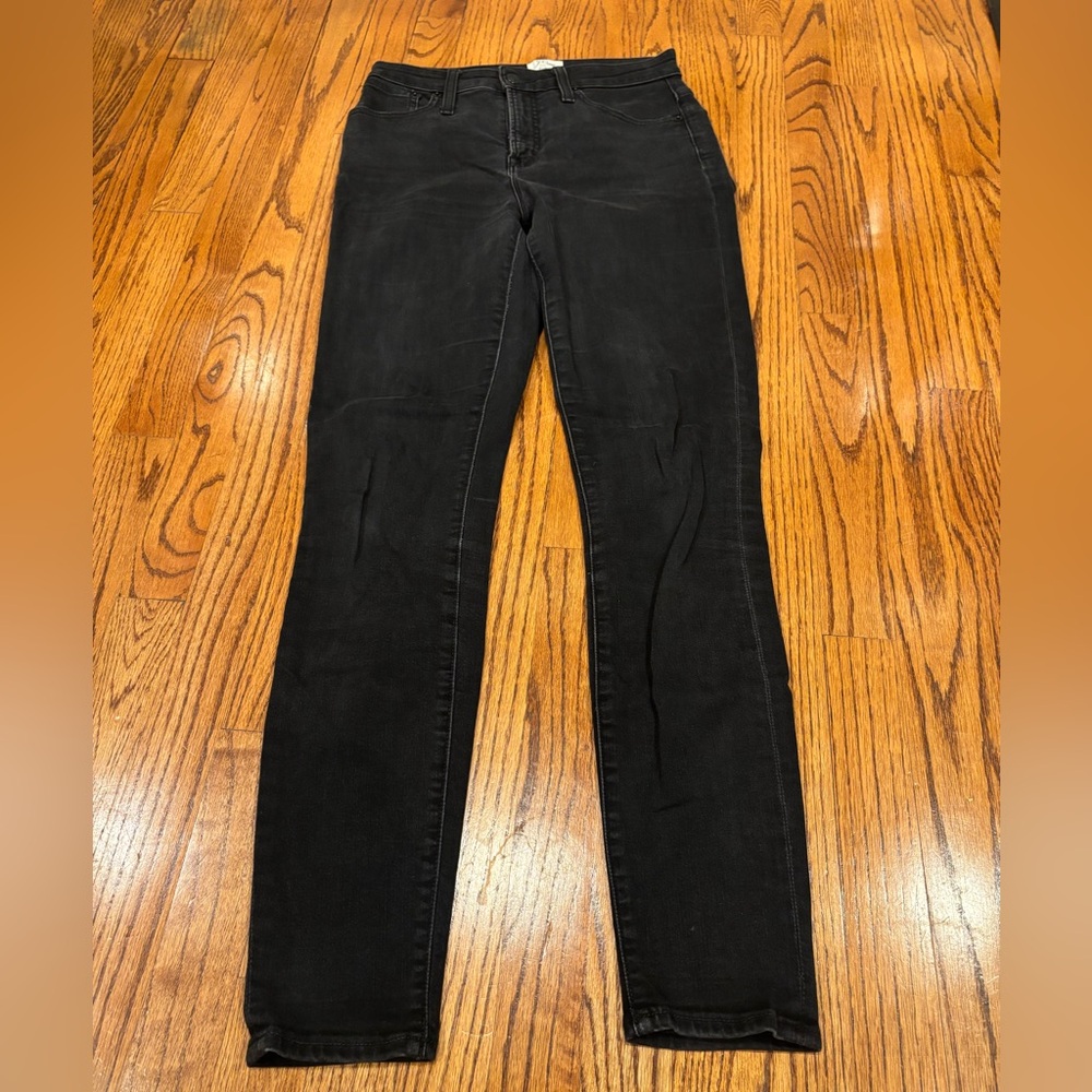 J. Crew Women's Black Skinny Jeans
